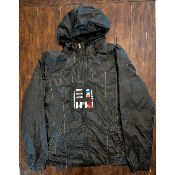 Other - Star Wars Darth Vader Light Jacket Black XL Unisex Thinkgeek Windbreaker Black
